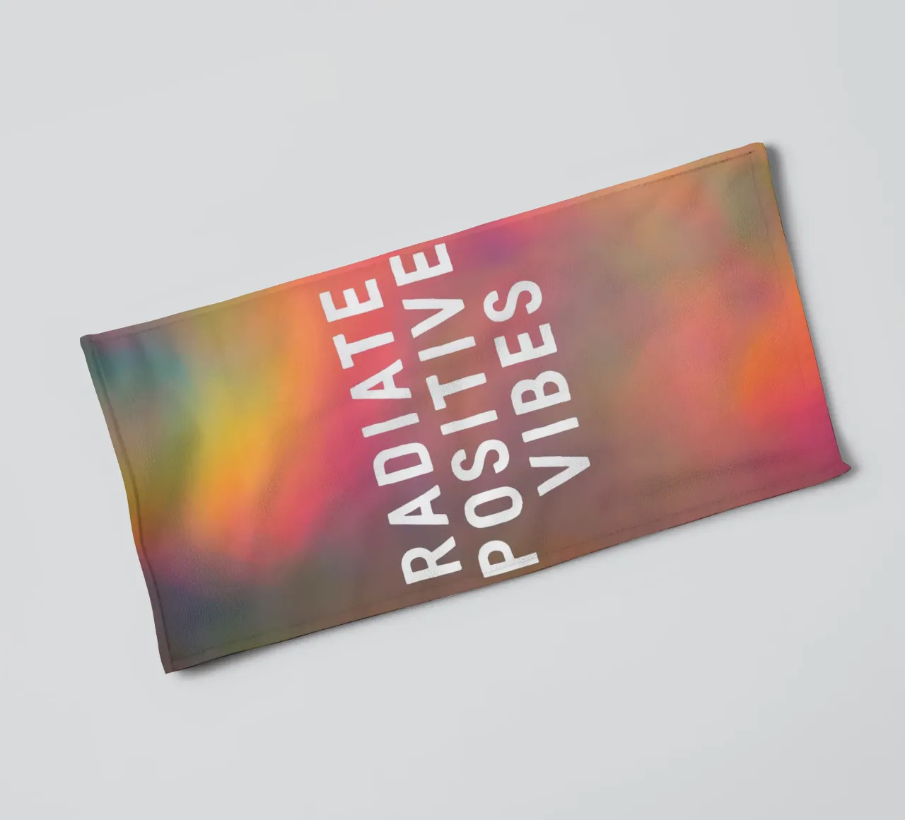 Radiate Postive Vibes asciugamano da bagno da The Native State