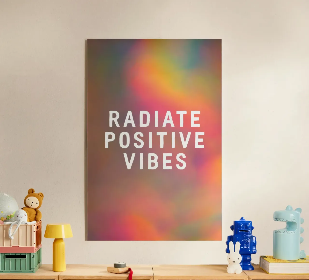 Radiate Postive Vibes plexiglass da The Native State