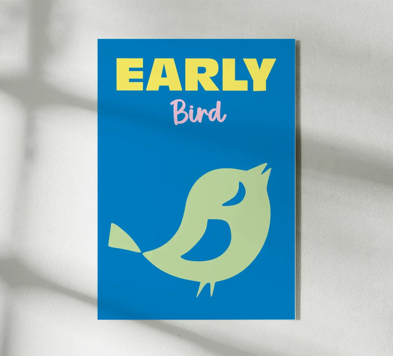 Early Bird plexiglass da Colorful Homes