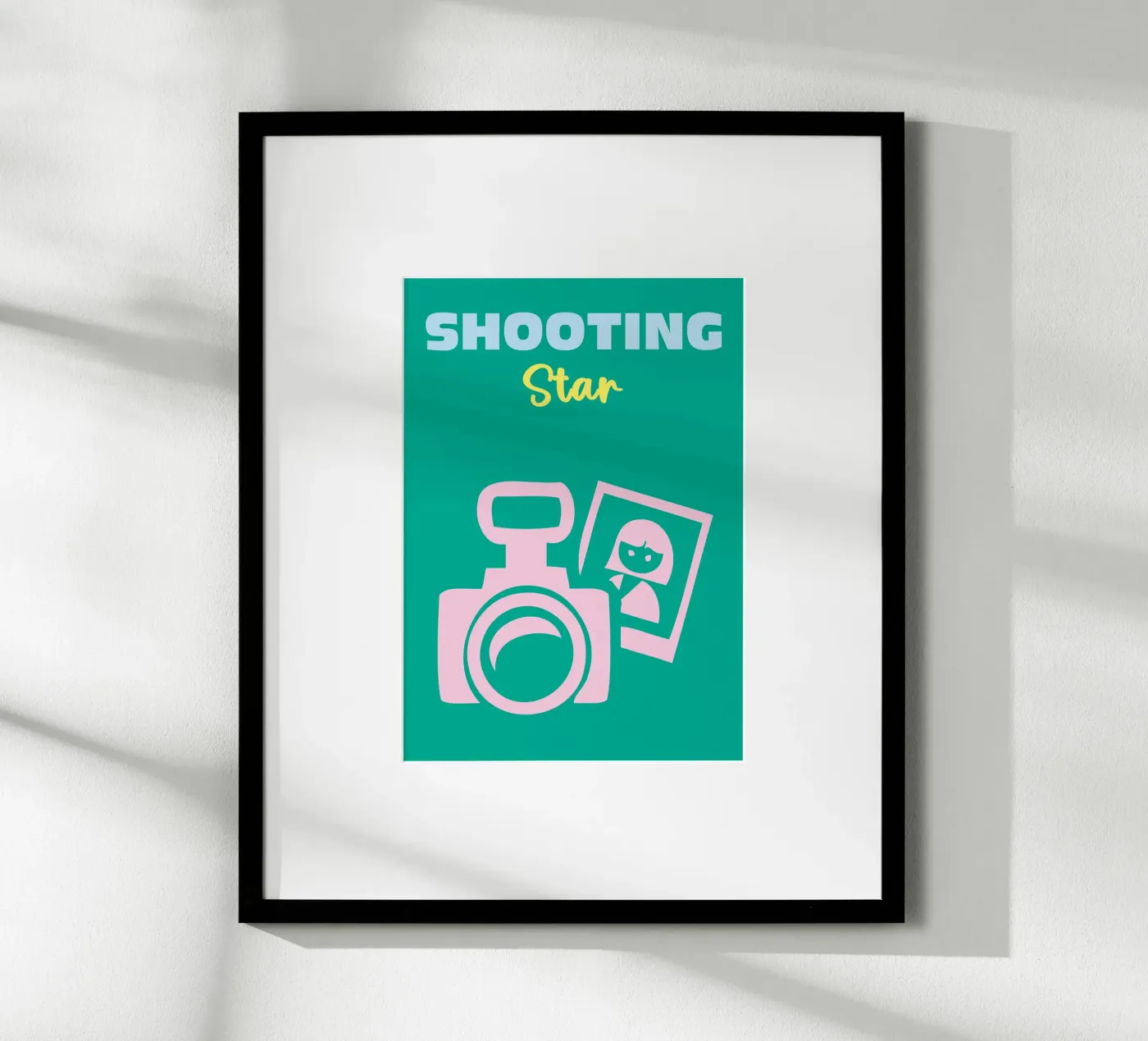 Shooting Star poster da Colorful Homes