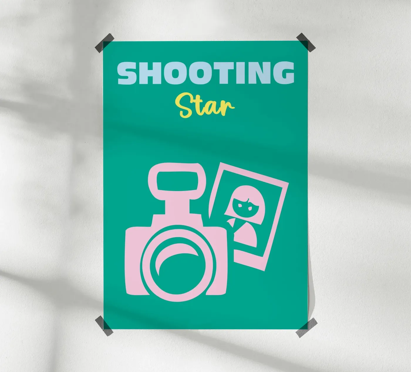 Shooting Star poster da Colorful Homes