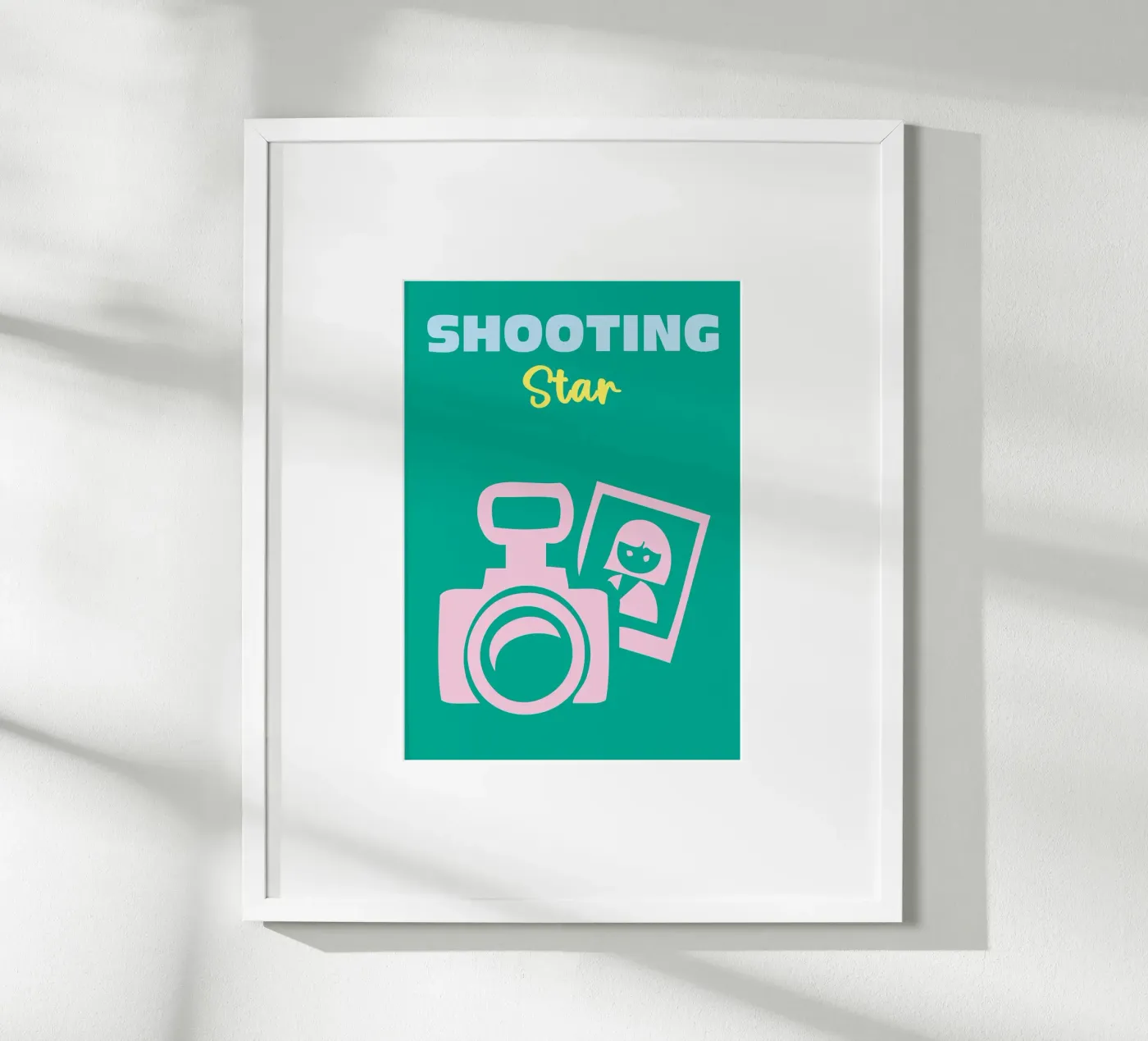 Shooting Star poster da Colorful Homes