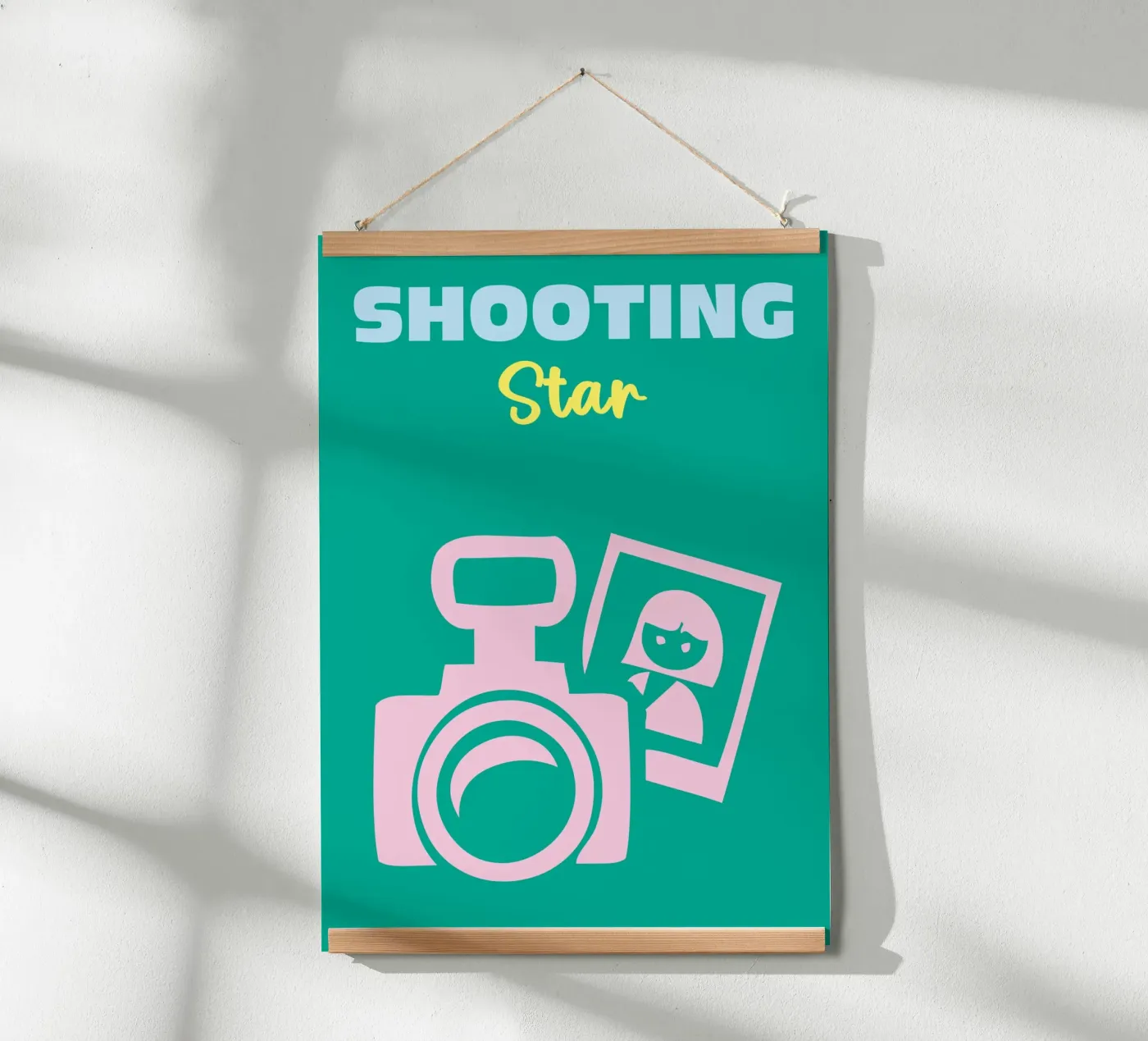 Shooting Star poster da Colorful Homes