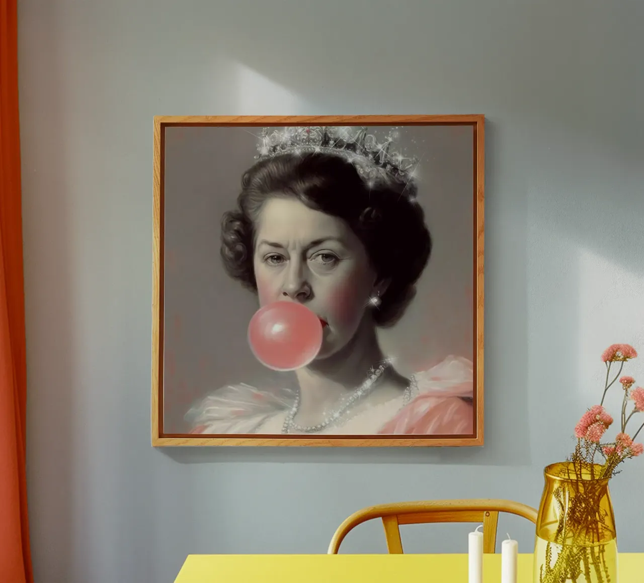 Glitter Queen plexiglass da Dikhotomy