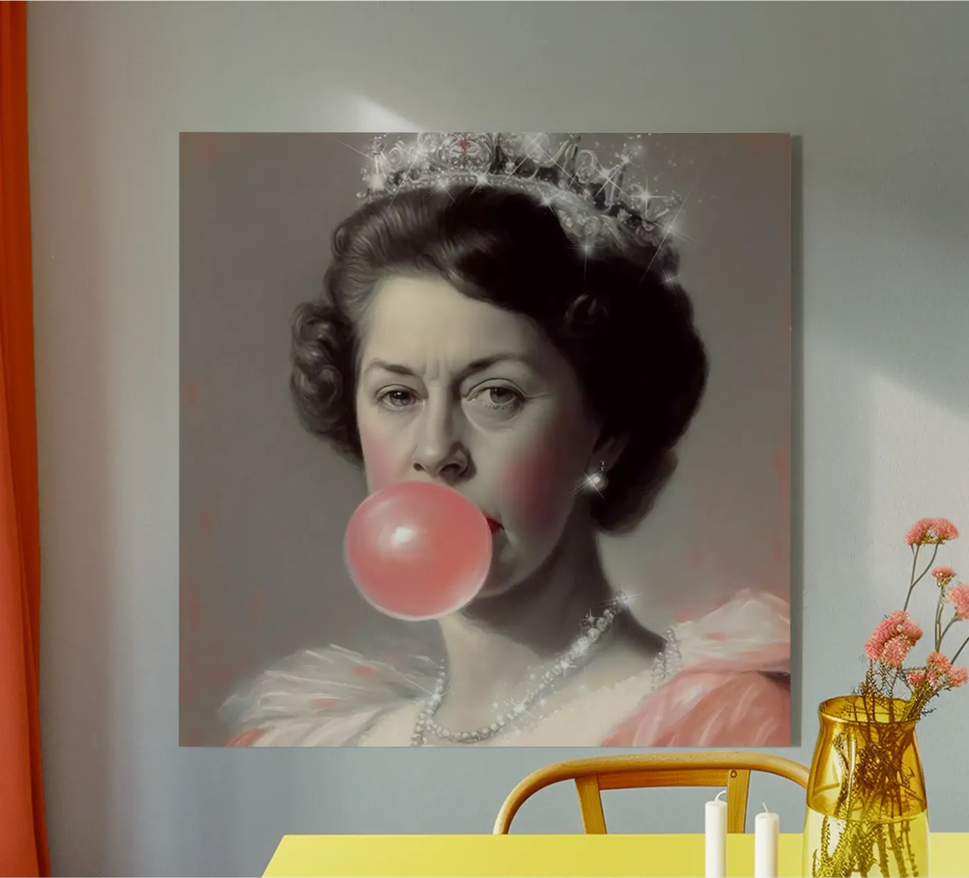 Glitter Queen Acryl-Glas von Dikhotomy