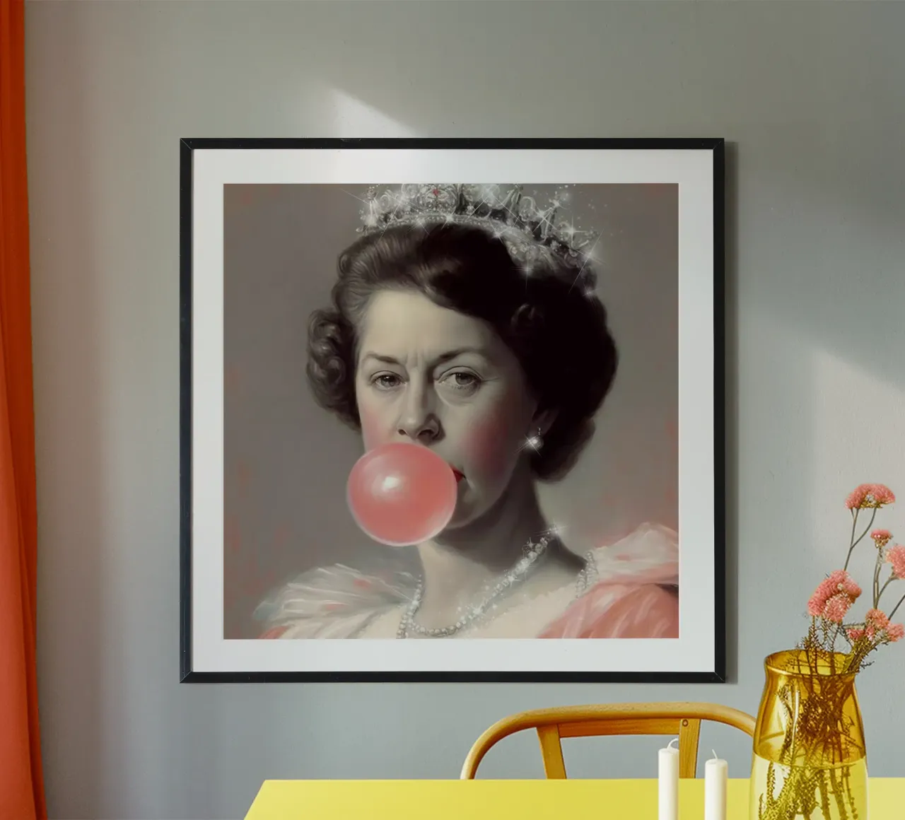 Glitter Queen poster da Dikhotomy