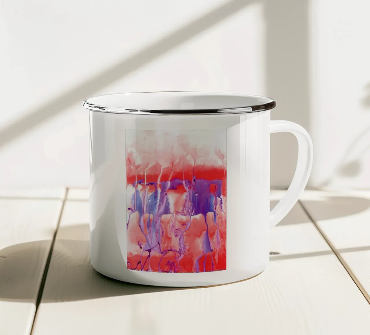 Colossal Dynamite tazza in smalto da Amy Sia