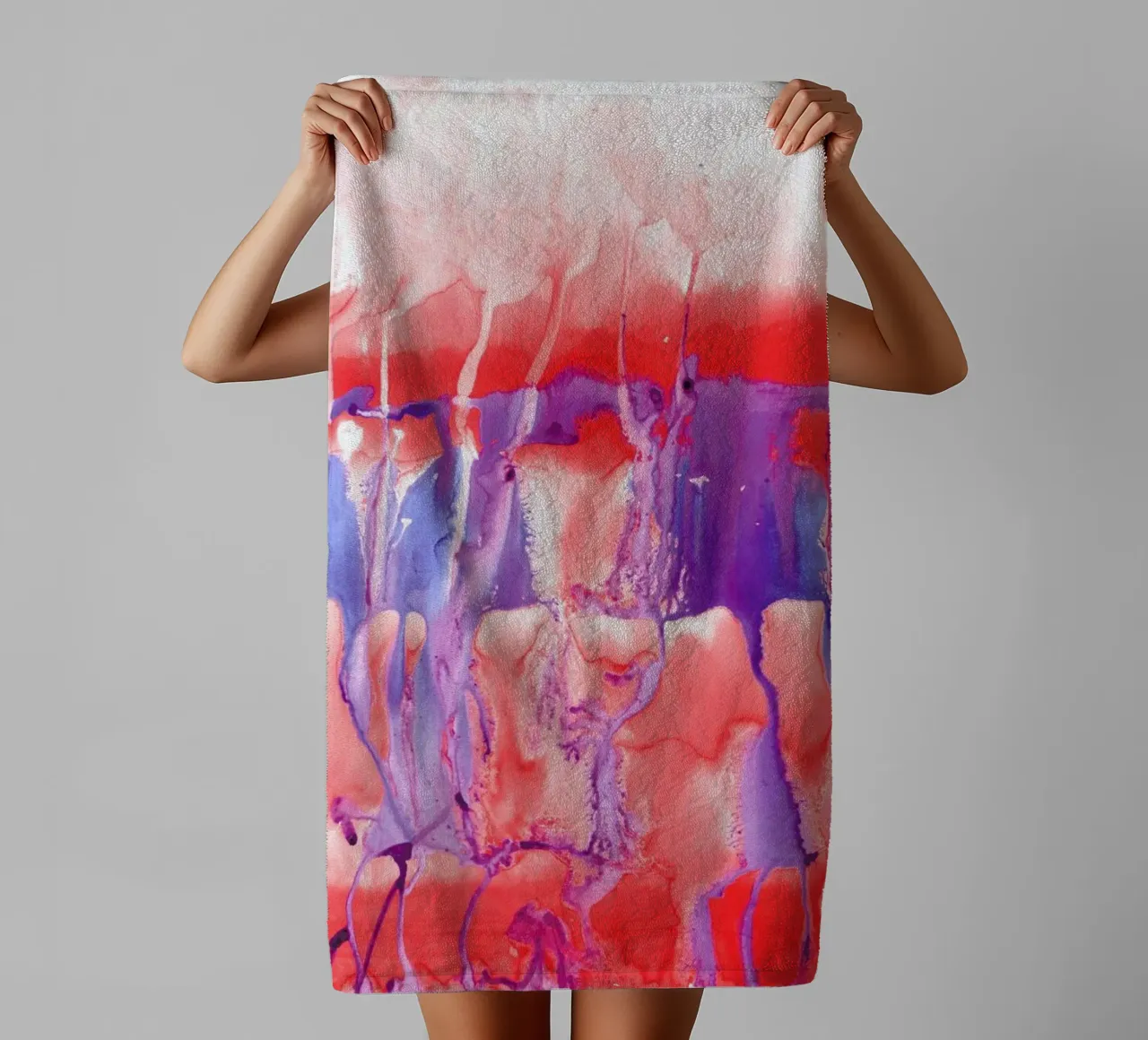Colossal Dynamite towel by Amy Sia