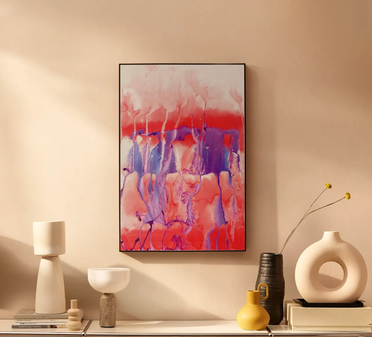 Colossal Dynamite acryl van Amy Sia