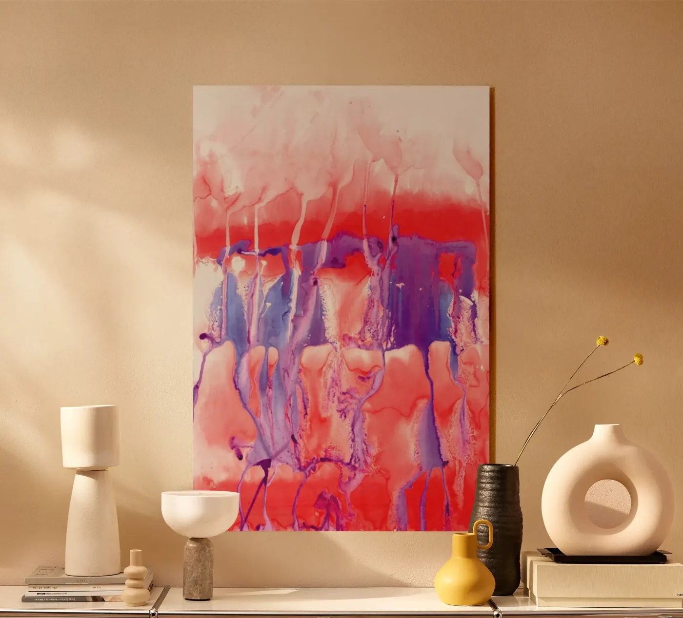 Colossal Dynamite acryl van Amy Sia