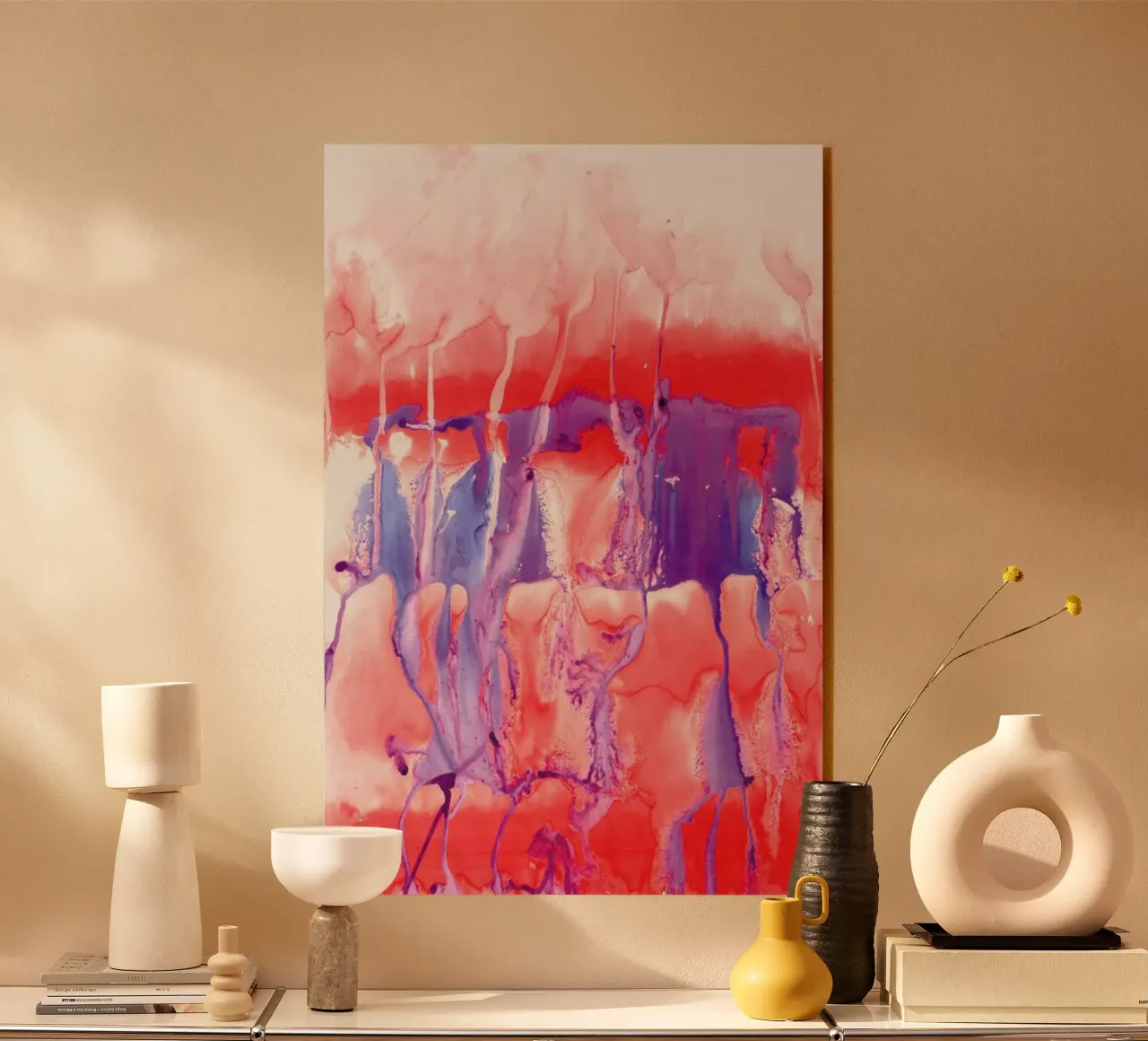 Colossal Dynamite acryl van Amy Sia