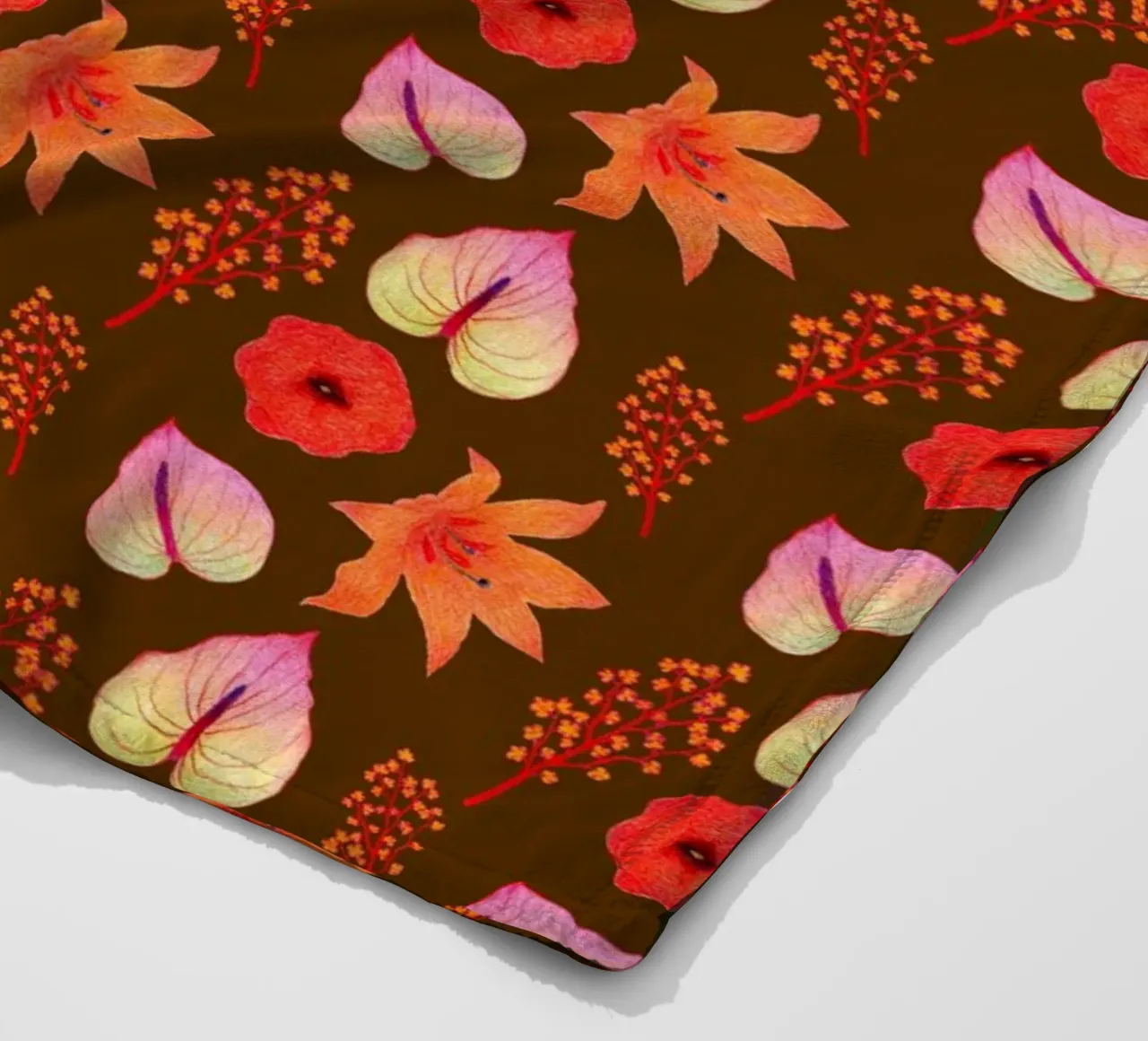 Autumn Vibes coperta in pile da Natalie Foss