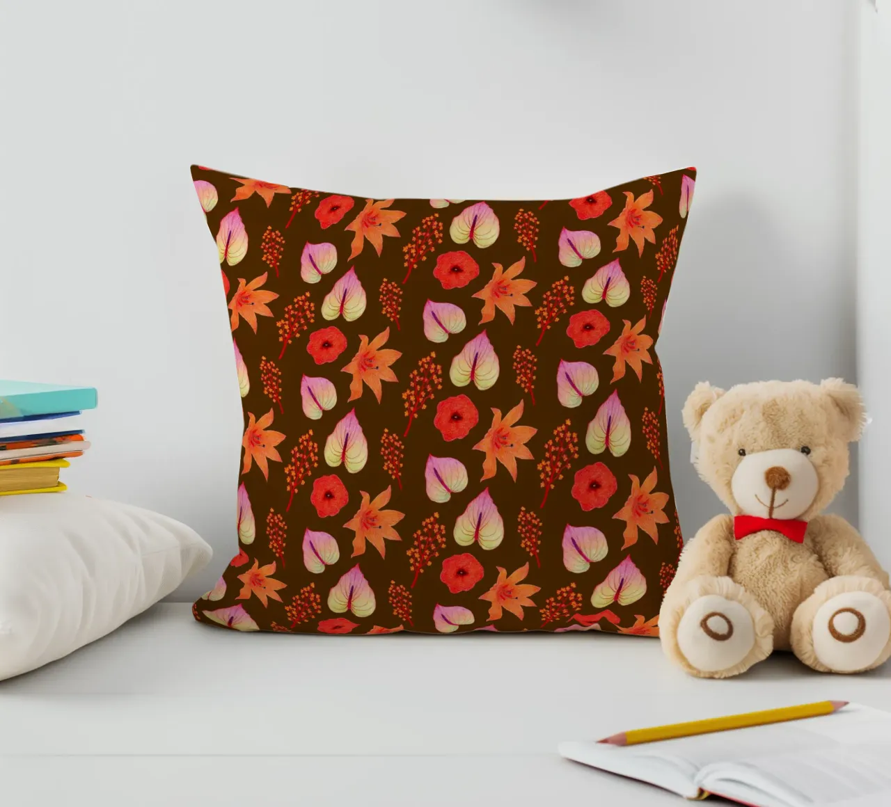 Autumn Vibes cuscino da Natalie Foss