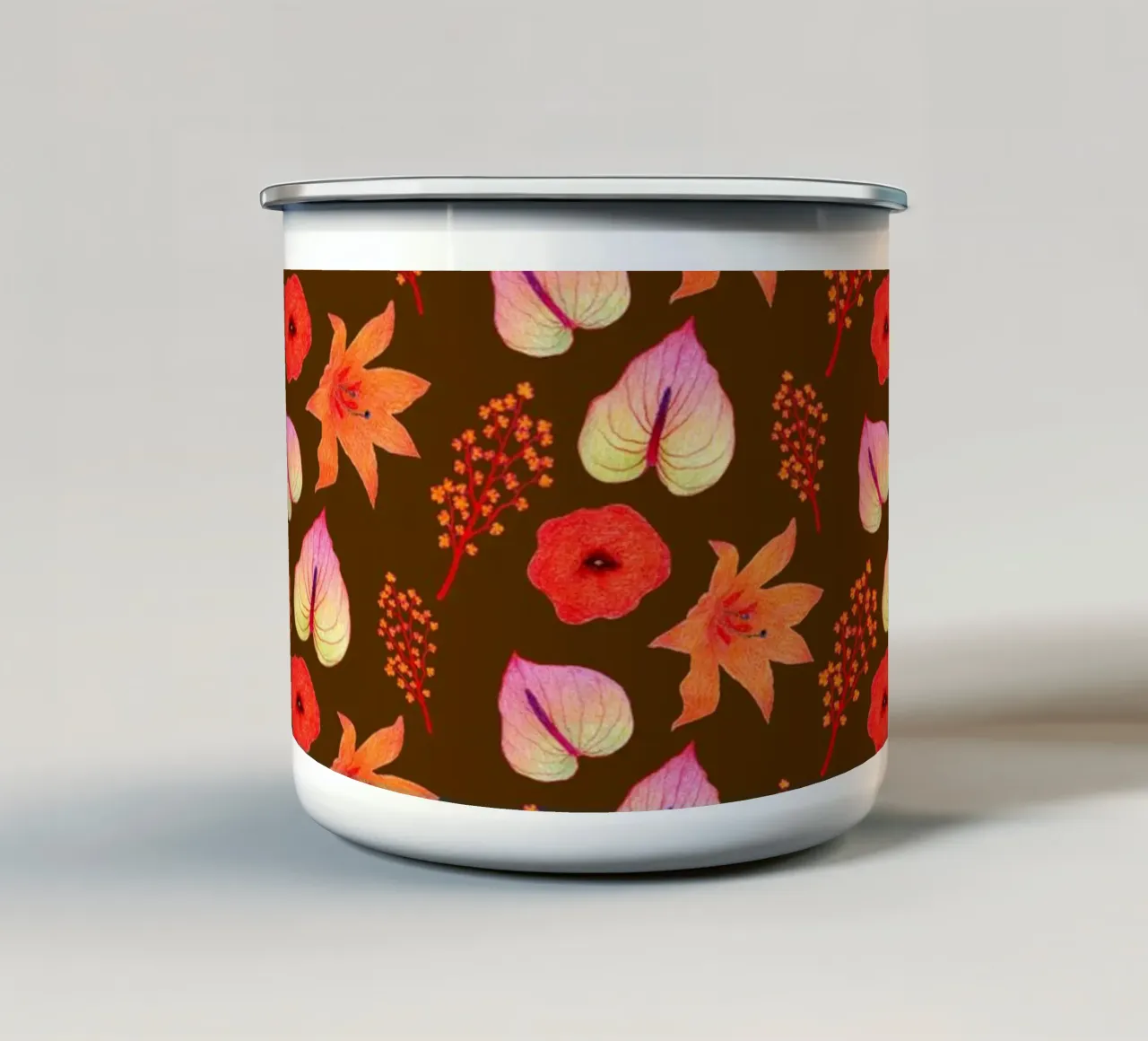 Autumn Vibes tazza in smalto da Natalie Foss