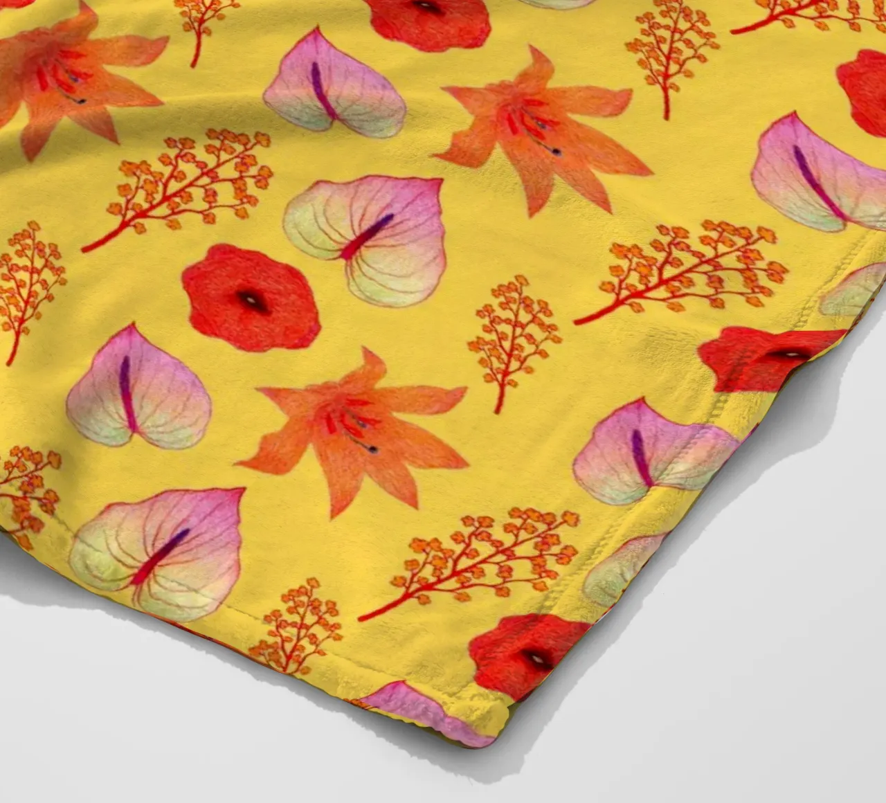 Autumn Vibes II coperta in pile da Natalie Foss