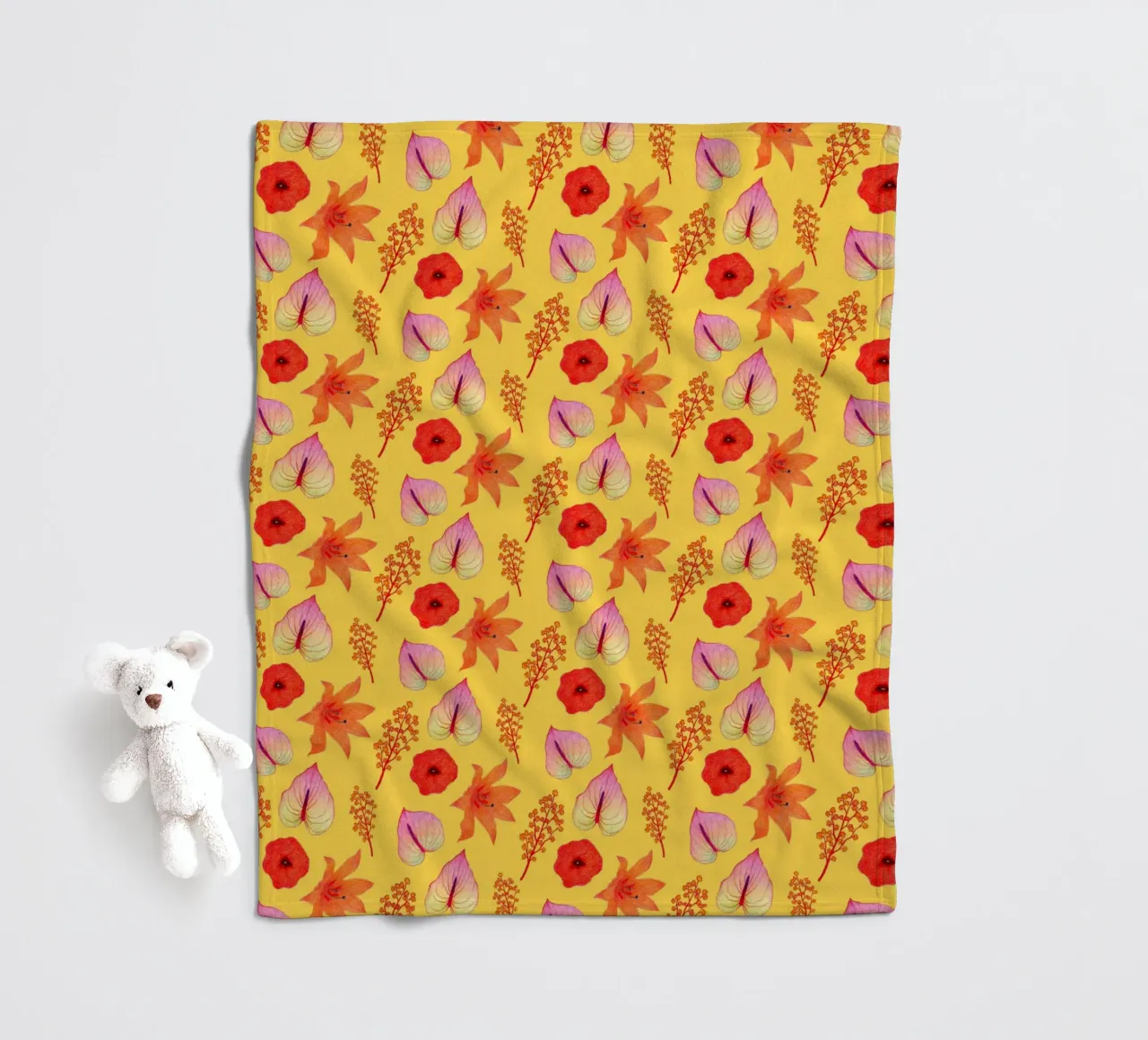 Autumn Vibes II coperta in pile da Natalie Foss