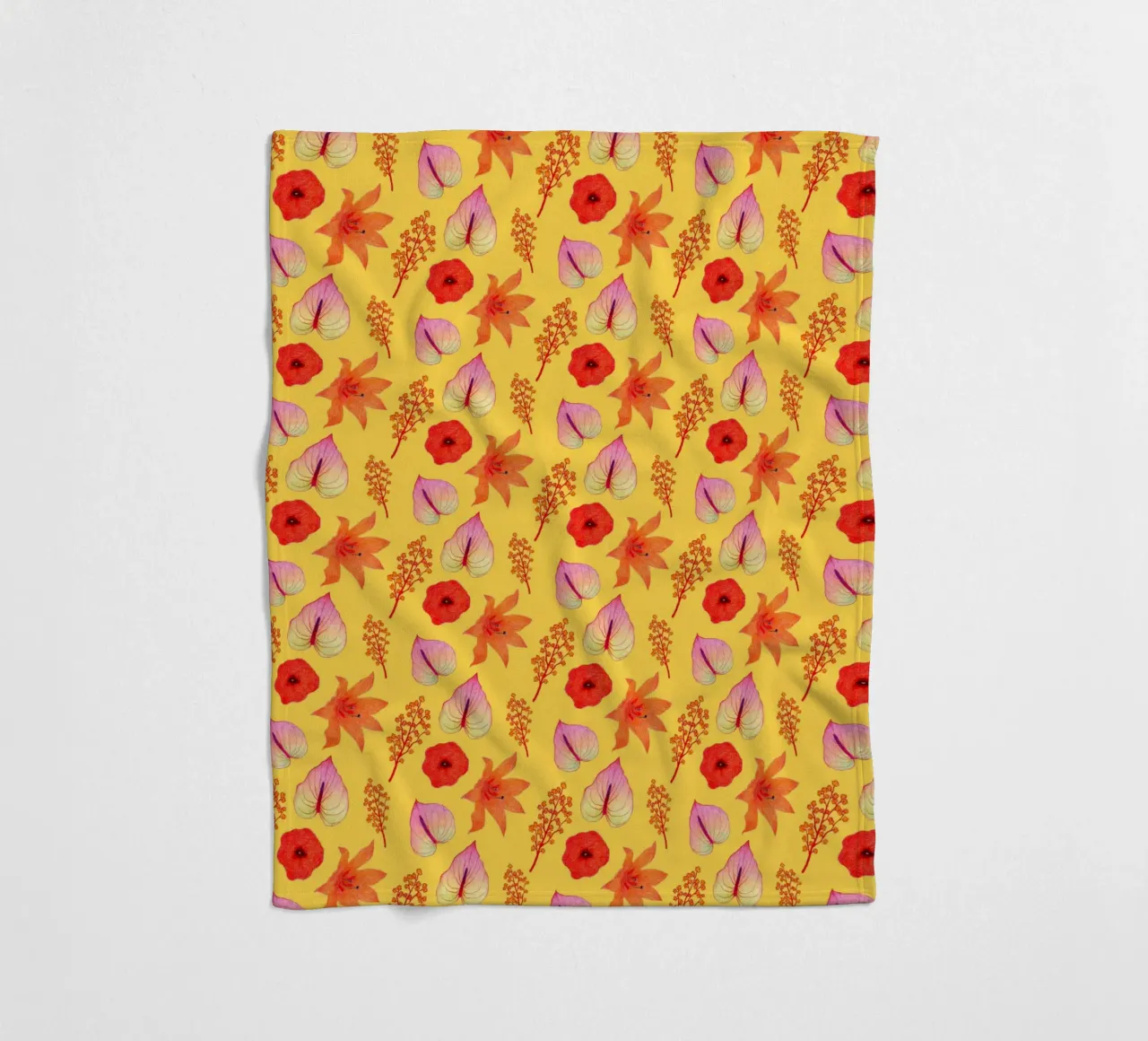 Autumn Vibes II coperta in pile da Natalie Foss