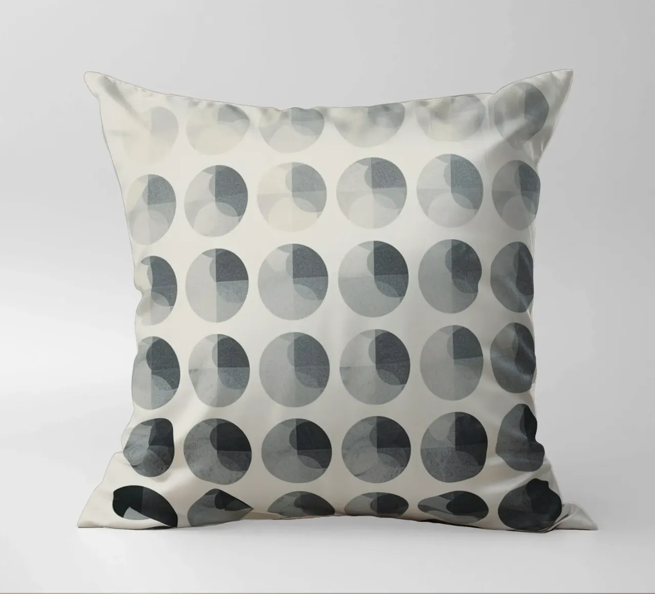 Minimal Conceptual Circle Matrix cuscino da Geometrica