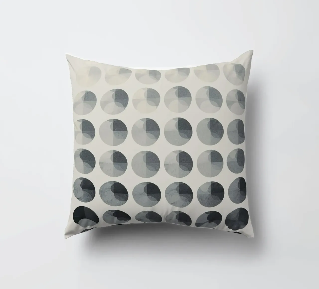 Minimal Conceptual Circle Matrix cuscino da Geometrica