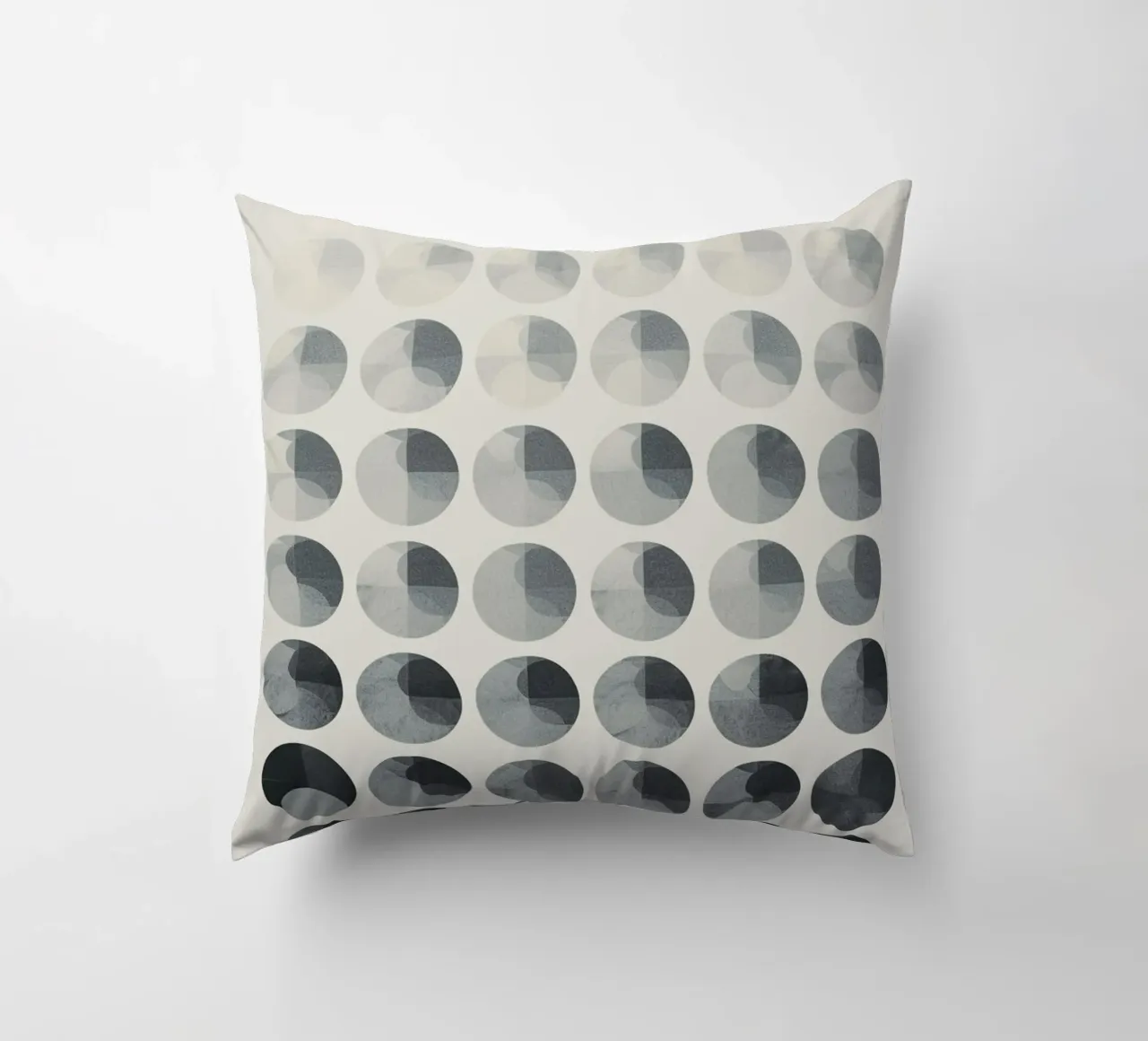 Minimal Conceptual Circle Matrix cuscino da Geometrica