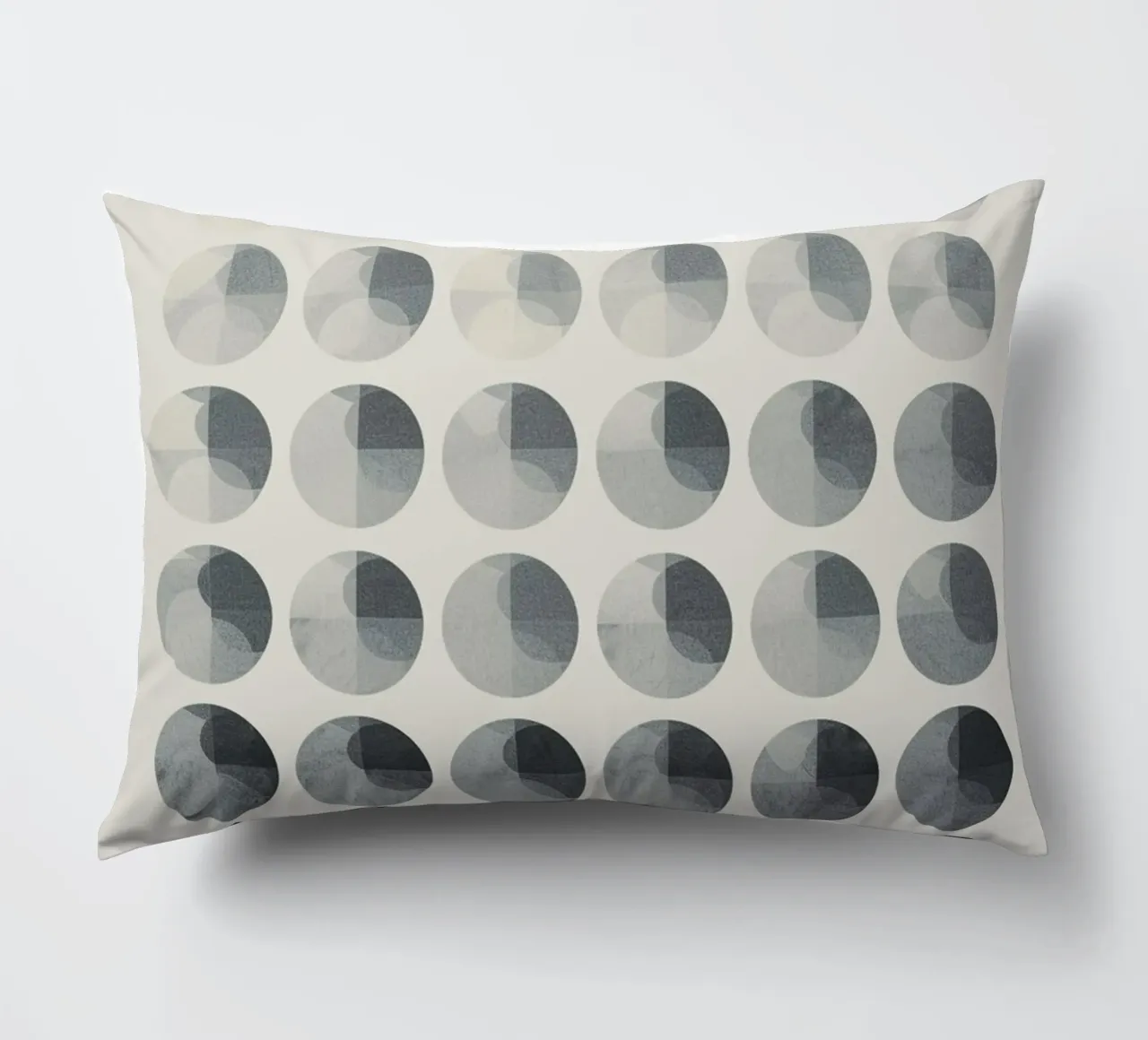 Minimal Conceptual Circle Matrix cuscino da Geometrica