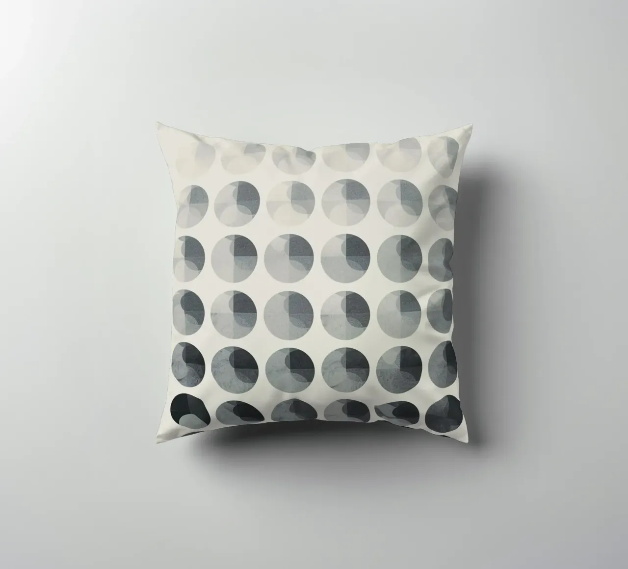 Minimal Conceptual Circle Matrix cuscino da Geometrica