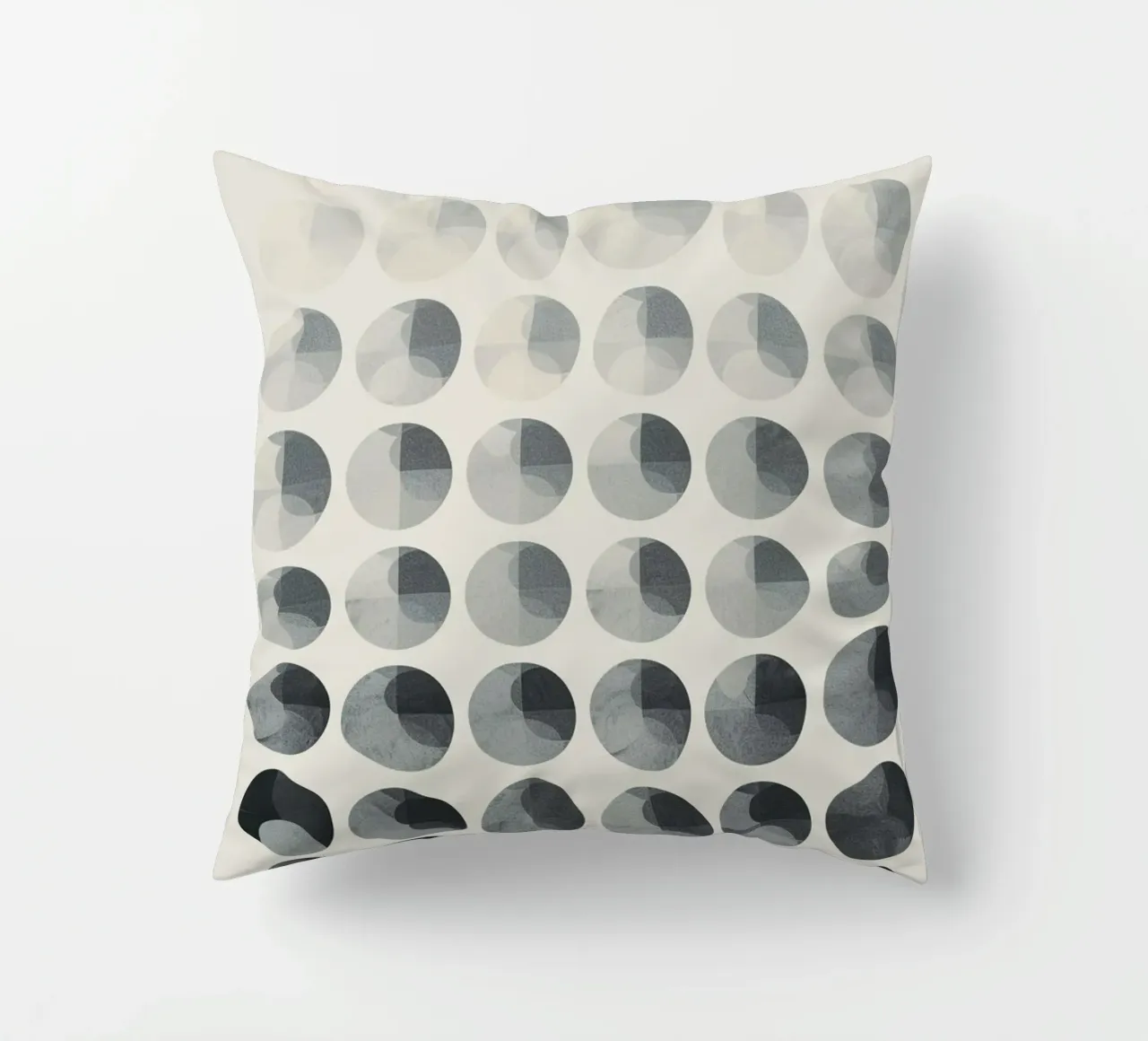 Minimal Conceptual Circle Matrix cuscino da Geometrica