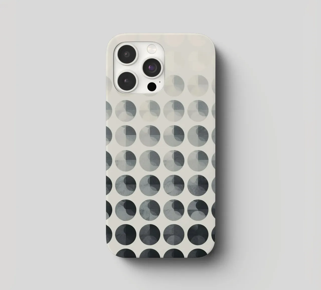 Minimal Conceptual Circle Matrix cover iphone da Geometrica