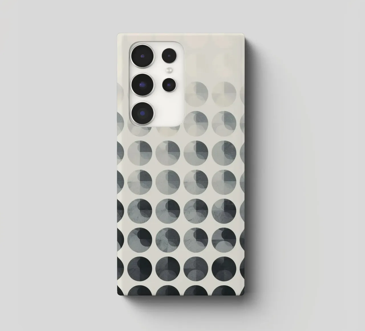 Minimal Conceptual Circle Matrix cover samsung da Geometrica