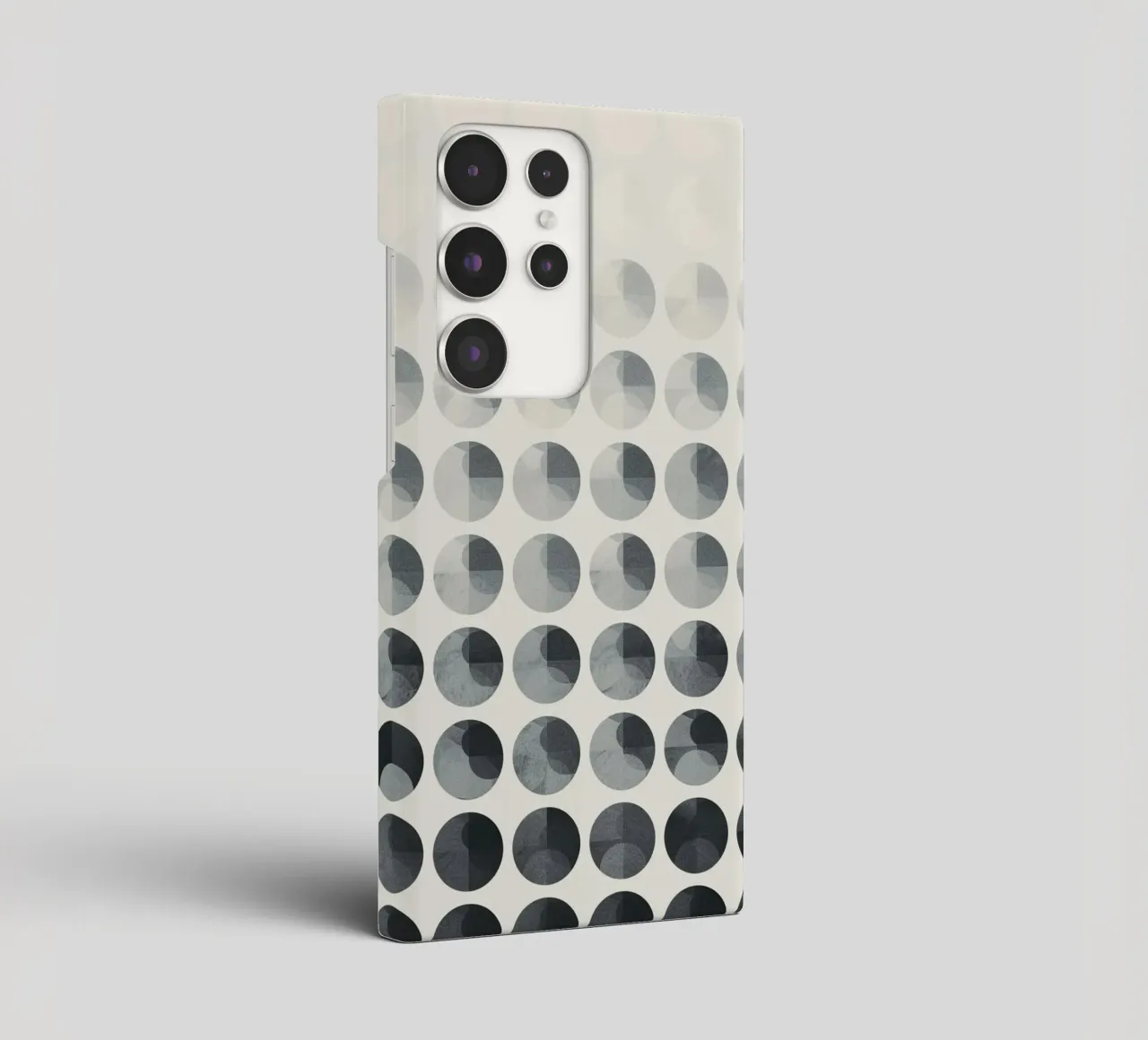 Minimal Conceptual Circle Matrix cover samsung da Geometrica