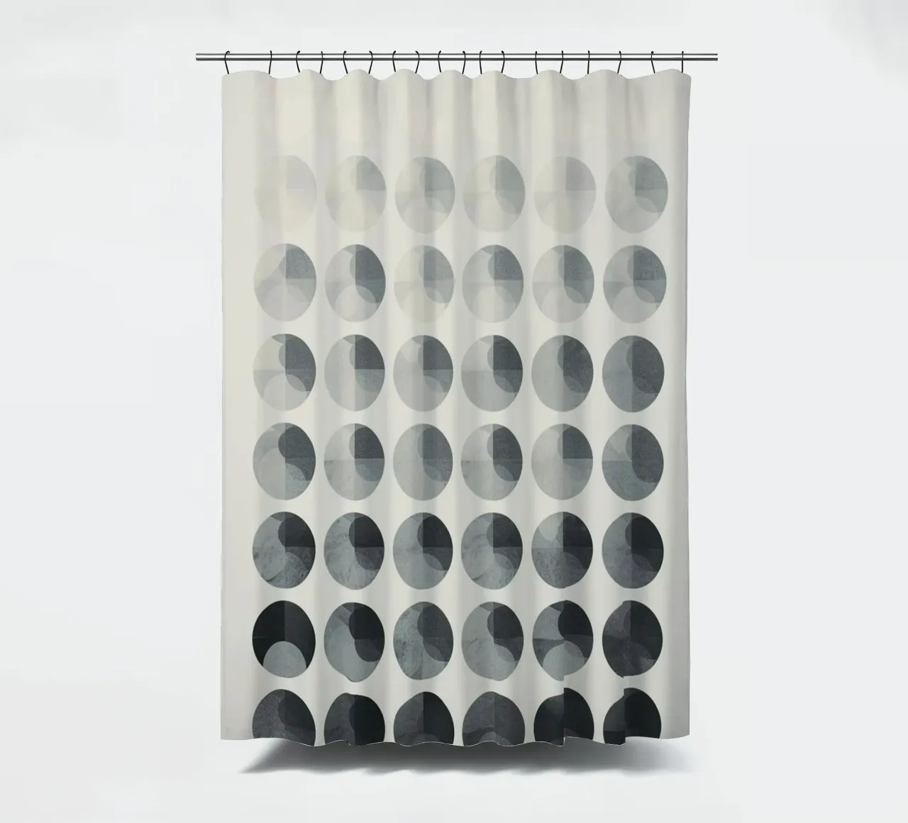 Minimal Conceptual Circle Matrix tenda da doccia da Geometrica