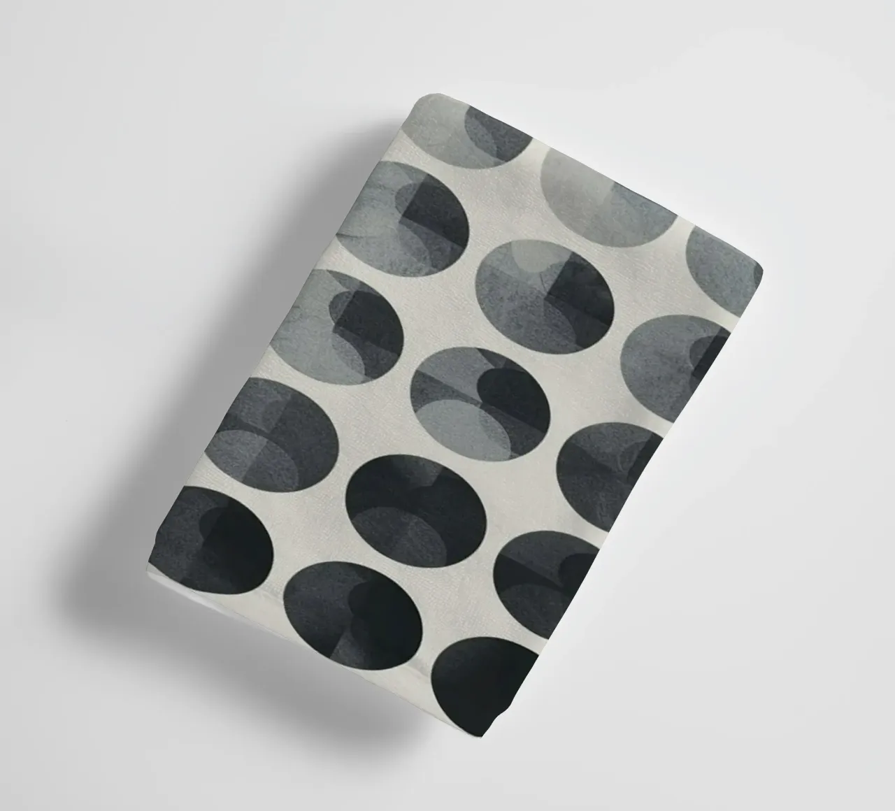 Minimal Conceptual Circle Matrix towel by Geometrica