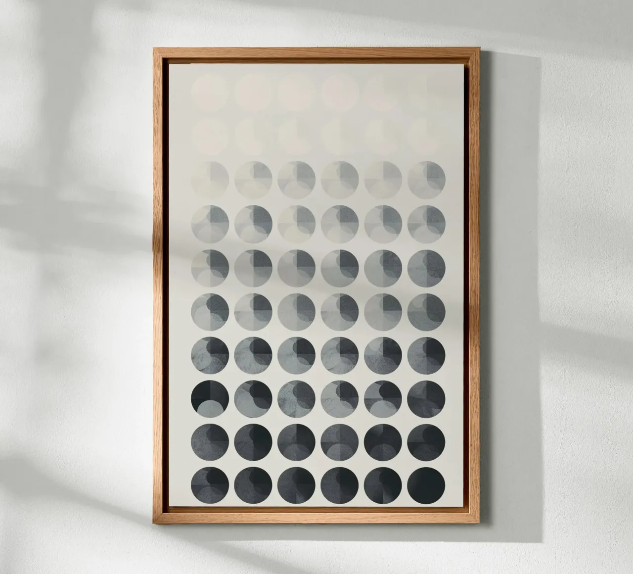 Minimal Conceptual Circle Matrix alluminio dibond da Geometrica