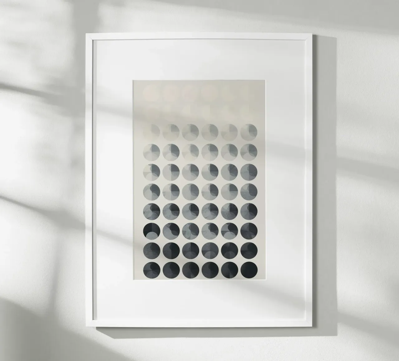 Minimal Conceptual Circle Matrix carta hahnemühle da Geometrica