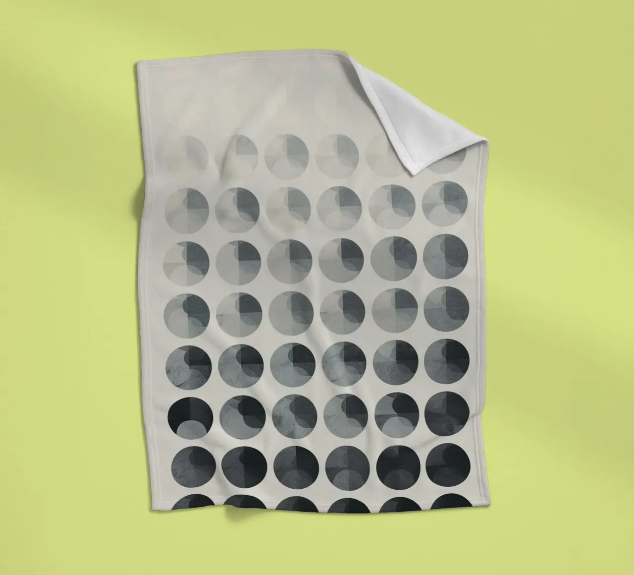 Minimal Conceptual Circle Matrix coperta in pile da Geometrica