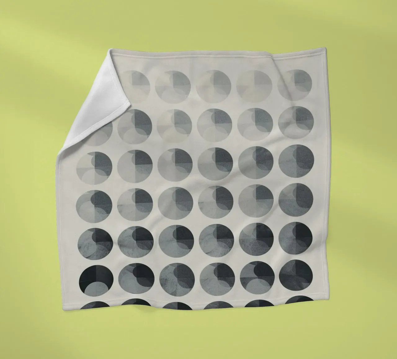 Minimal Conceptual Circle Matrix coperta in pile da Geometrica