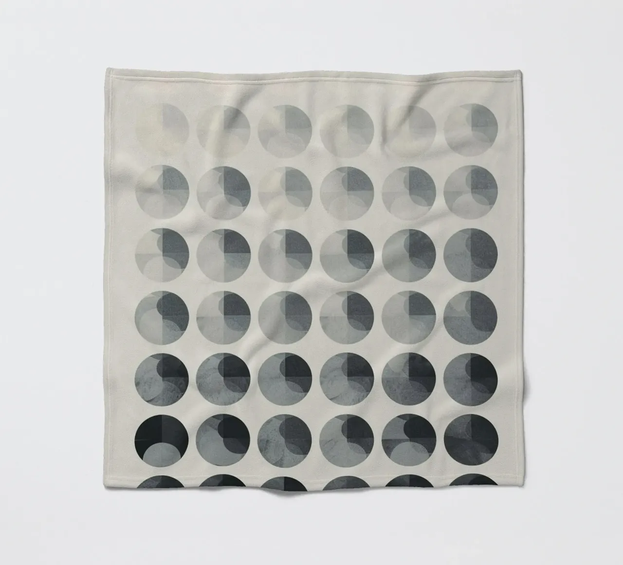 Minimal Conceptual Circle Matrix coperta in pile da Geometrica