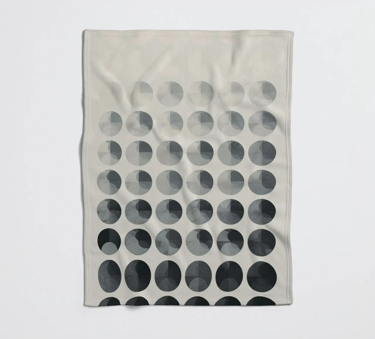 Minimal Conceptual Circle Matrix coperta in pile da Geometrica