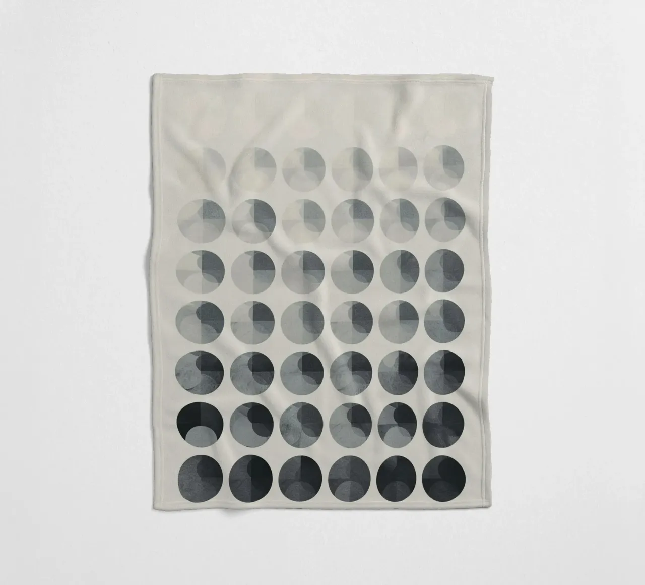 Minimal Conceptual Circle Matrix coperta in pile da Geometrica