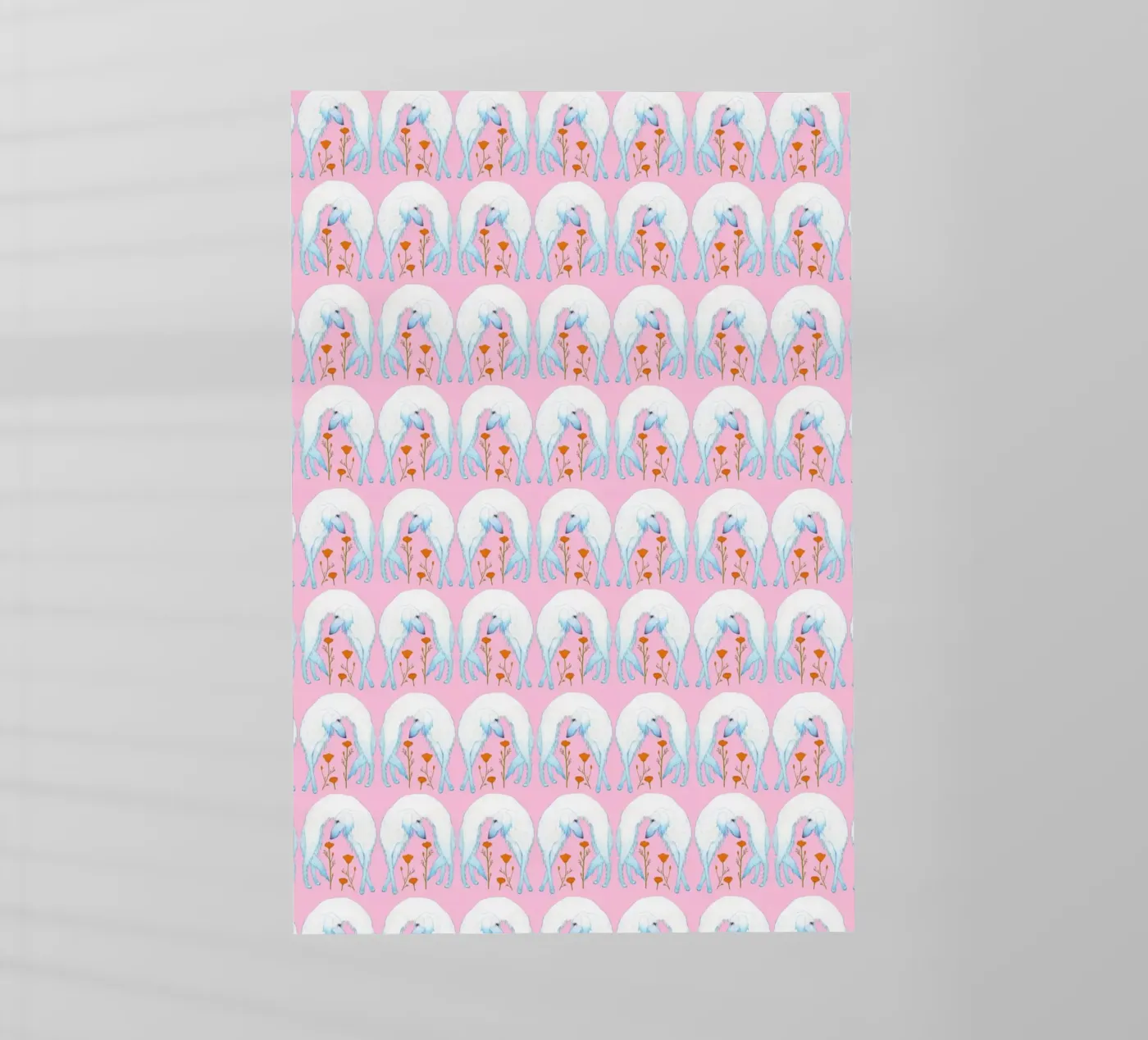 Borzoi pattern pellicola backlit da Natalie Foss