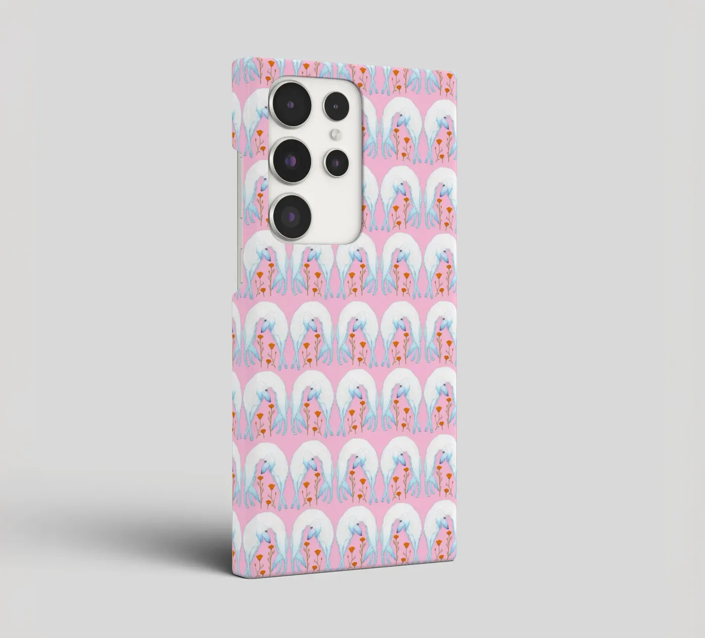 Borzoi pattern cover samsung da Natalie Foss