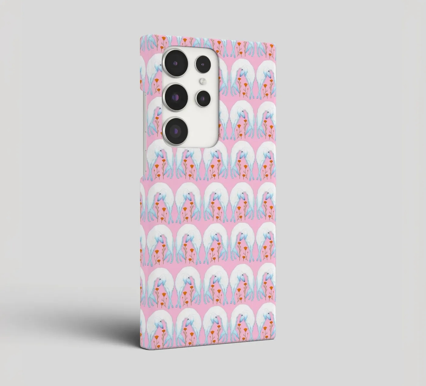 Borzoi pattern coque samsung de Natalie Foss