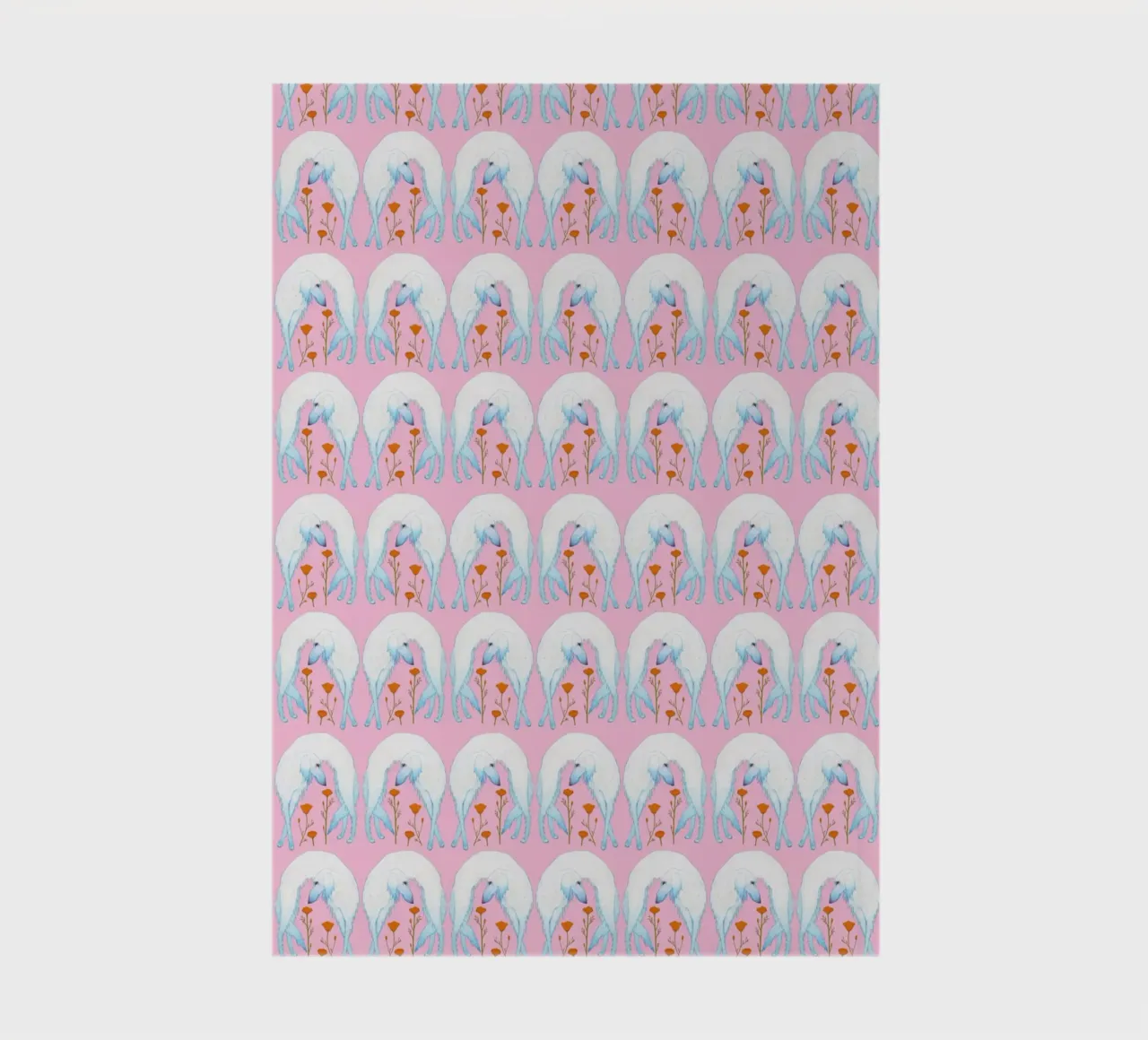 Borzoi pattern notebook by Natalie Foss