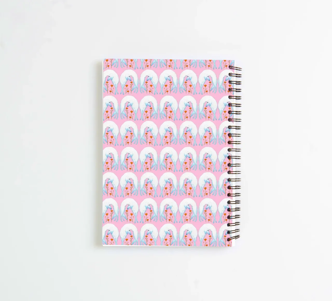 Borzoi pattern diario ad anelli da Natalie Foss