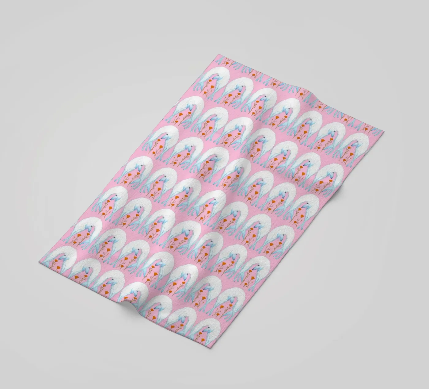 Borzoi pattern serviette de plage de Natalie Foss