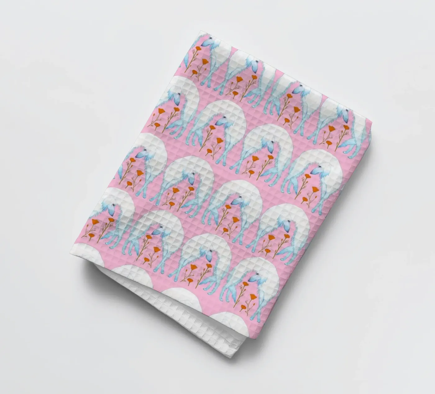Borzoi pattern torchon de Natalie Foss