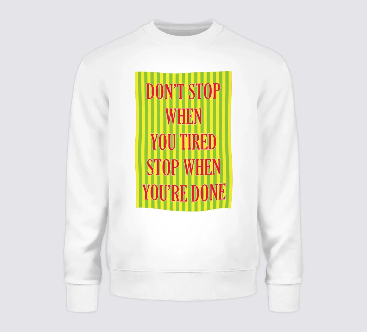 fermarsi quando si è stanchi felpa da ersanim