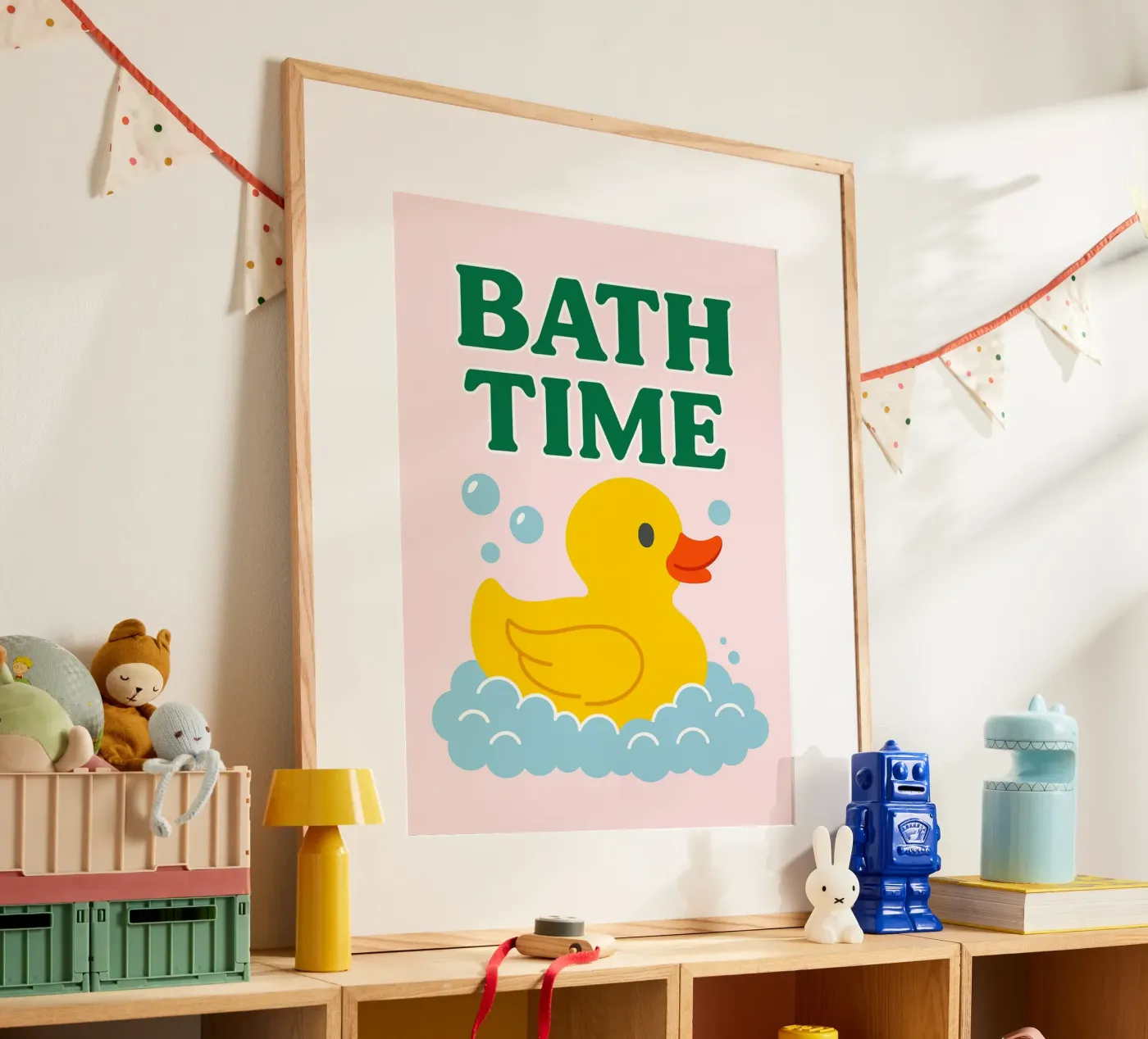 bath time poster by ersanim