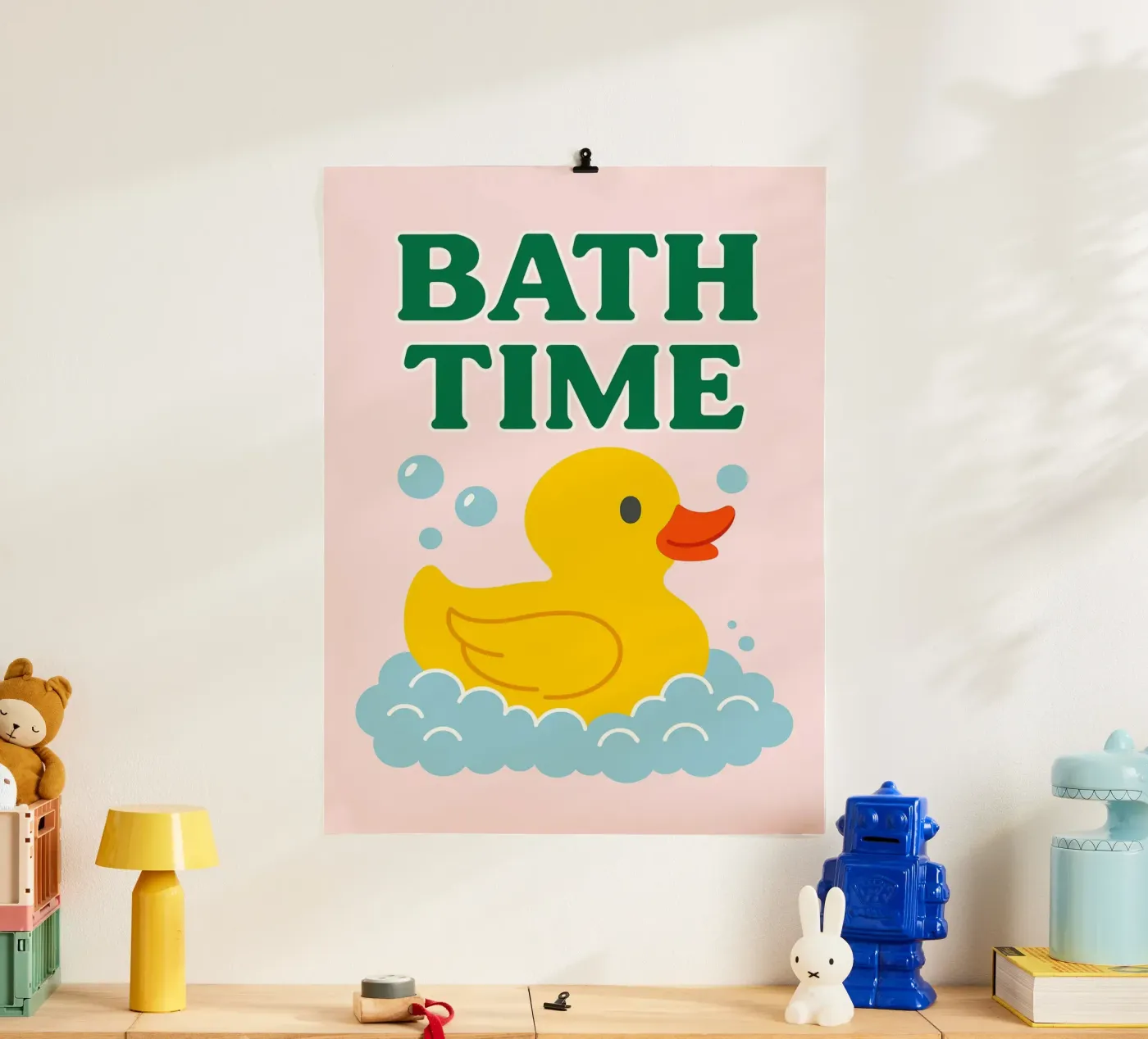 bath time poster by ersanim