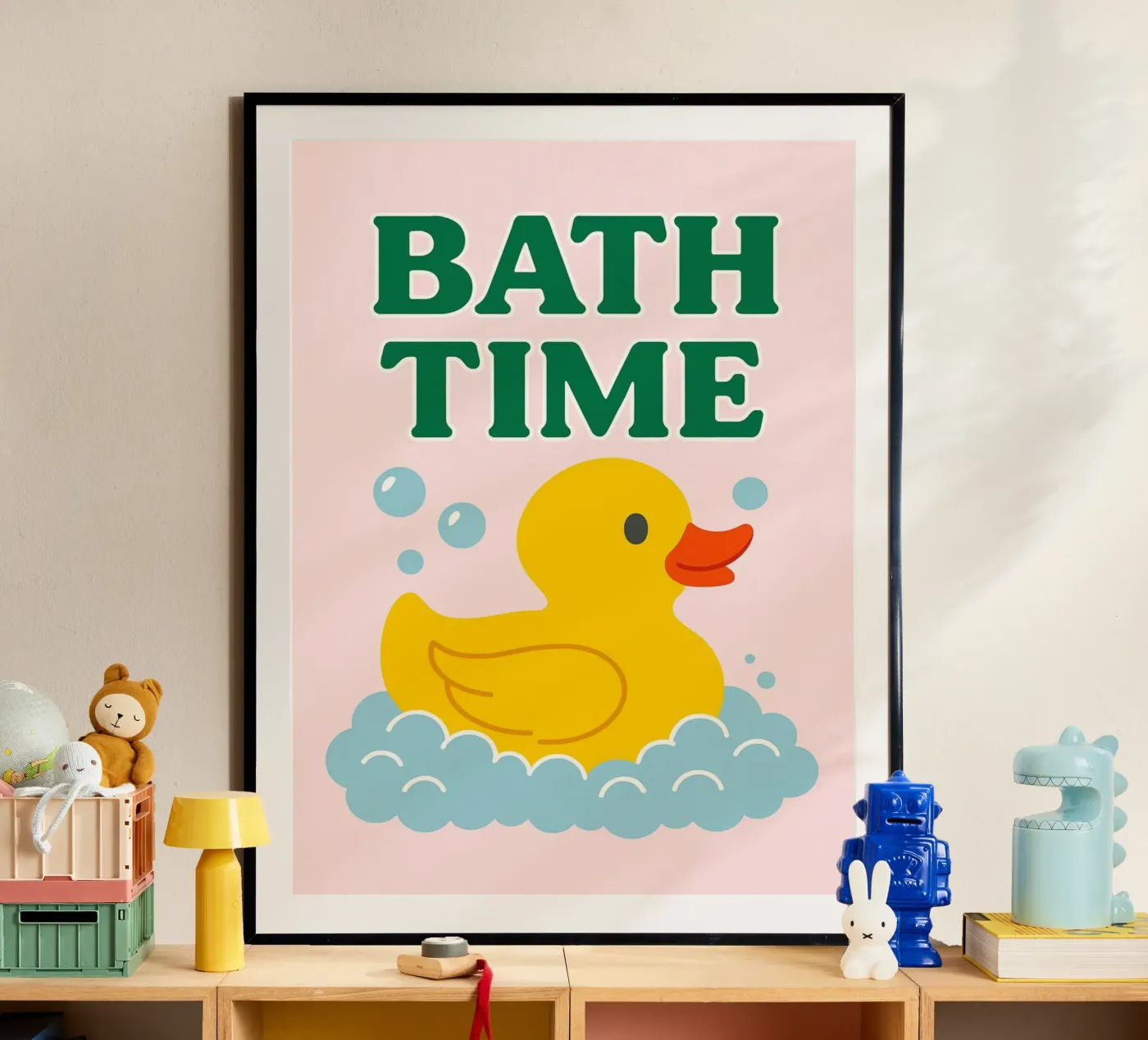 bath time poster by ersanim